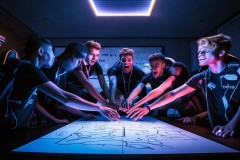 AL战队赛前战术布置与团队沟通，关键团灭奠定胜局